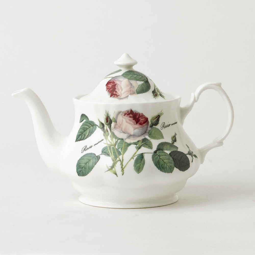Redoute Rose Anne Teapot